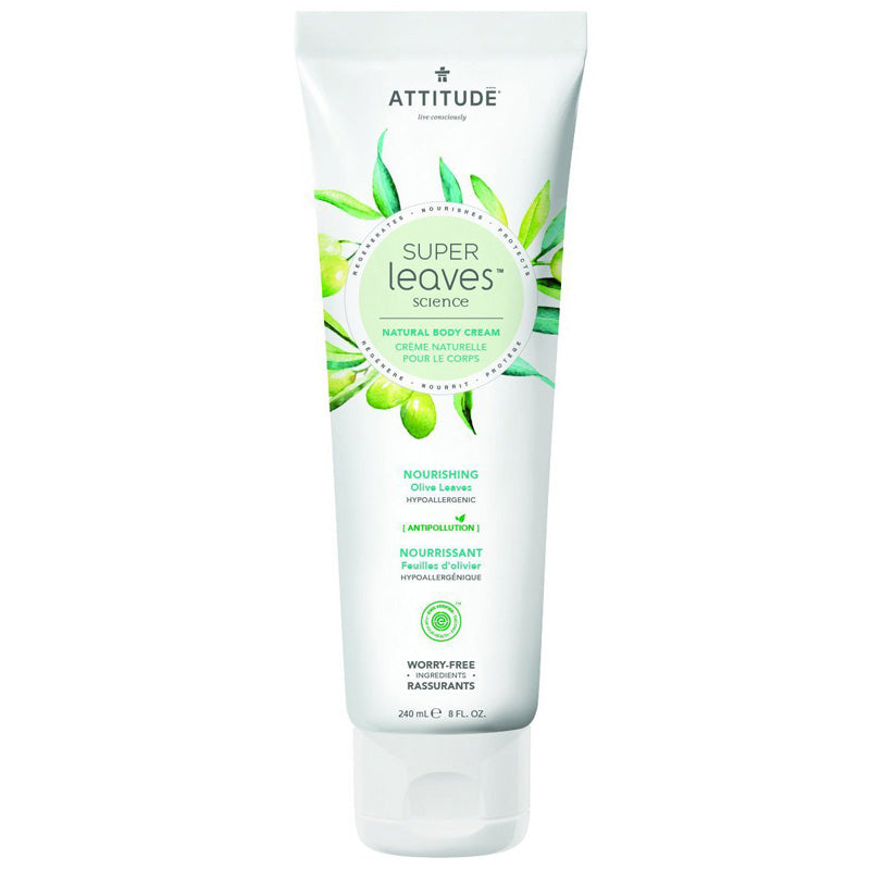 ATTITUDE - Natural Body Cream Nourishing Olive Leaves