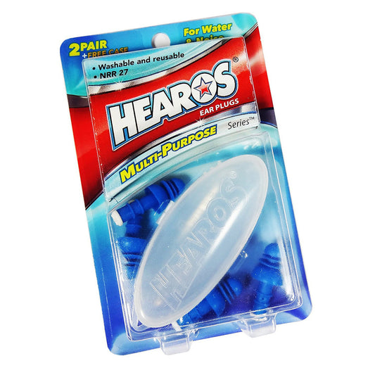 HEAROS - Multi-Purpose Silicone Ear Plugs + Free Case