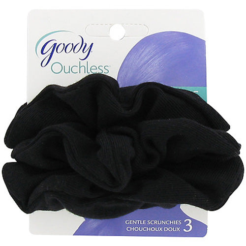 GOODY - Ouchless Interlock Black Scrunchie