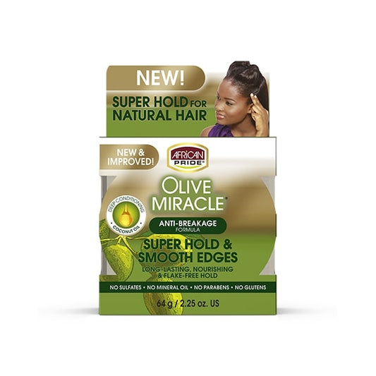 AFRICAN PRIDE Olive Miracle Silky Smooth Edges