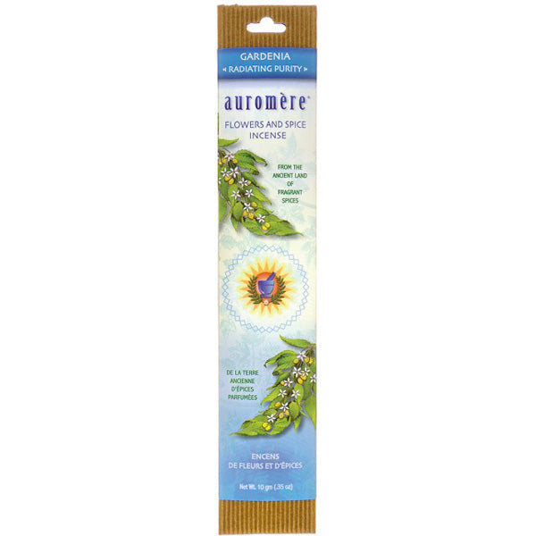 AUROMERE - Flowers & Spice Incense Gardenia