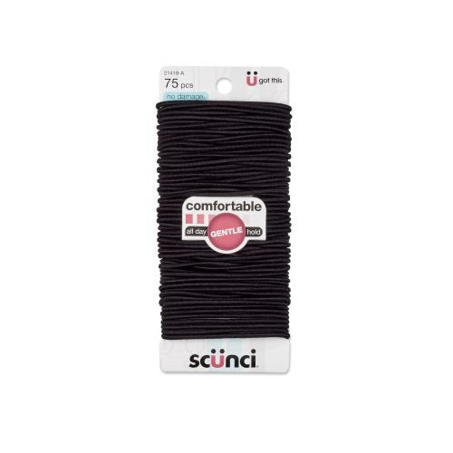 SCUNCI - No Damage Elastics 2.5mm Black