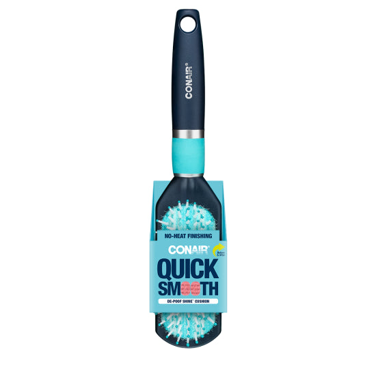 CONAIR - Quick Smooth De-Poof Shine Cushion Slim Brush