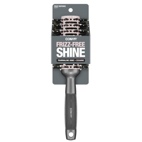 CONAIR - Frizz-Free Shine Vented Round Alternating Bristles Brush Large