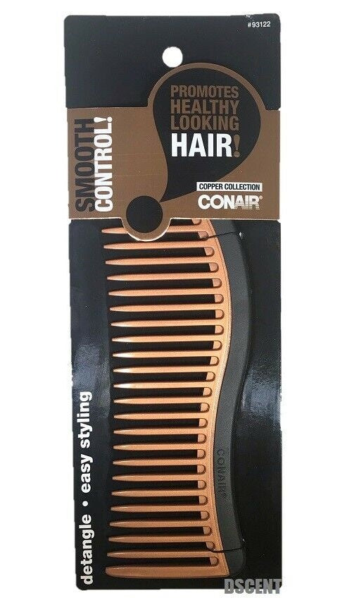 CONAIR - Copper Collection Smooth Control 7 Inches Detangling Comb