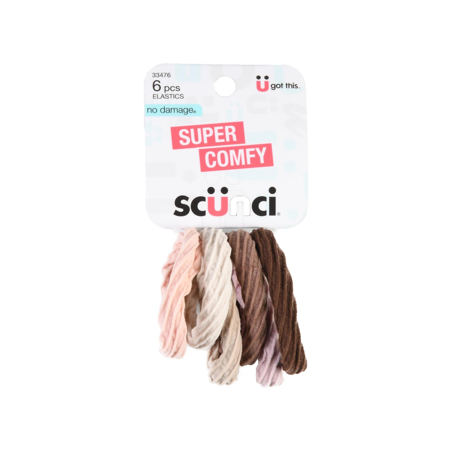 SCUNCI - Hosiery Elastics Scrunchies Multicolor