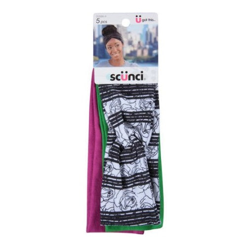 SCUNCI - Mixed Headwraps Multicolor