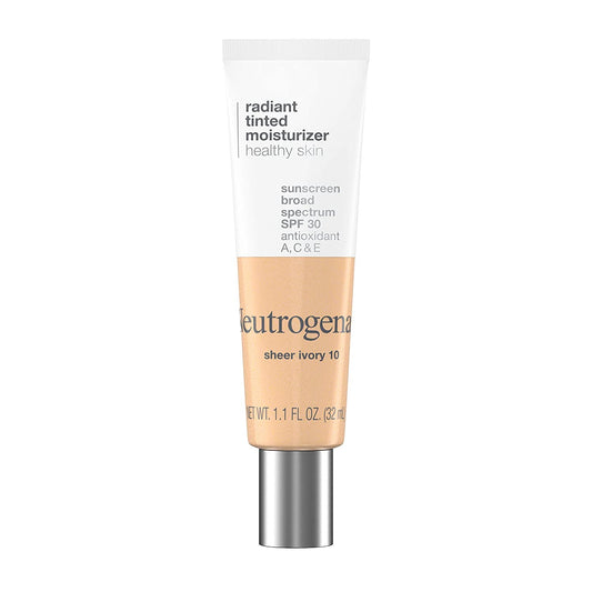 NEUTROGENA - Healthy Skin Radiant Tinted Moisturizer Sunscreen SPF 30 Ivory to Fair