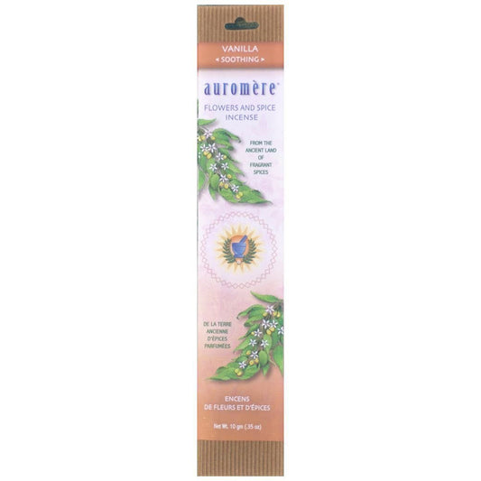 AUROMERE - Flowers & Spice Incense Vanilla