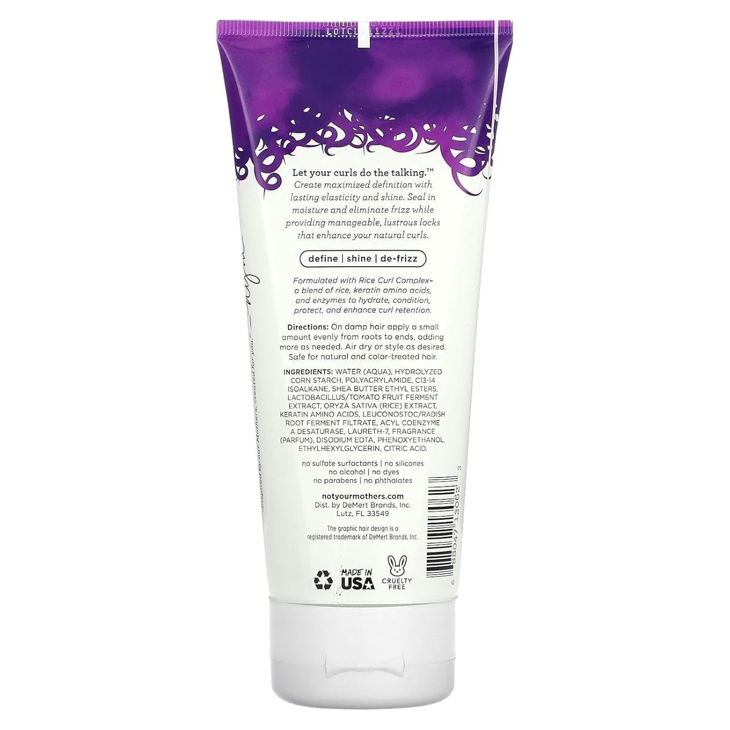 NOT YOUR MOTHER'S - Curl Talk Defining Cream - 6 fl oz (177 ml)