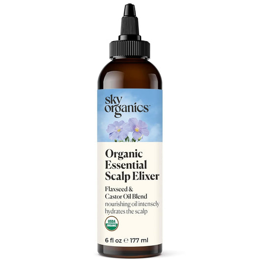 SKY ORGANICS - Organic Essential Scalp Elixir - 6 fl oz (177 ml)