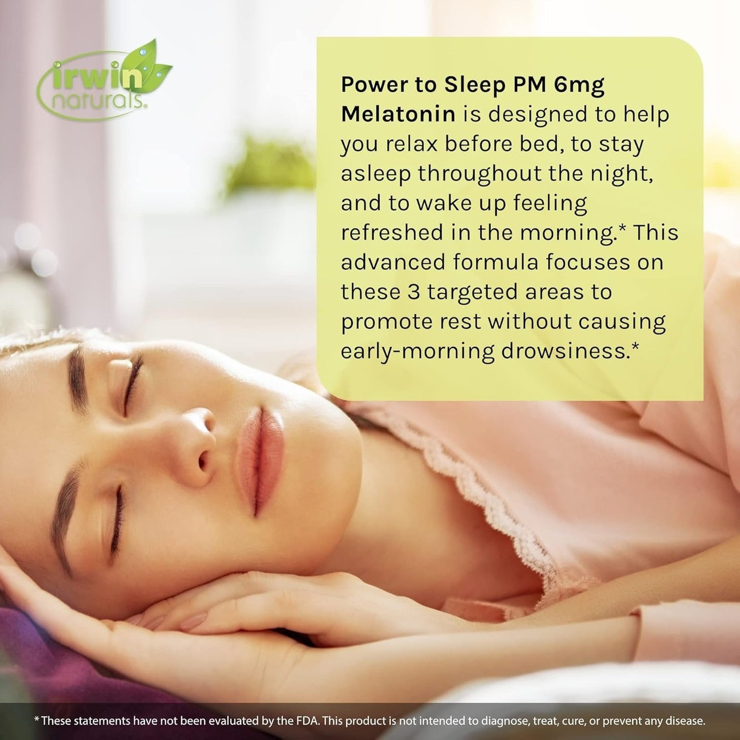 IRWIN NATURALS - Power to Sleep PM 6 mg Melatonin - 60 Softgels