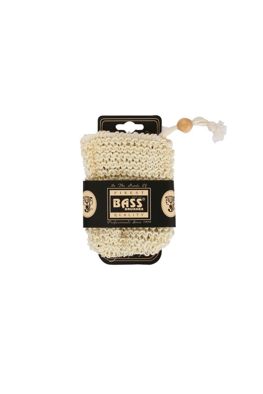 BASS BRUSHES - Natural Sisal Body Soap Pouch - 1 Count